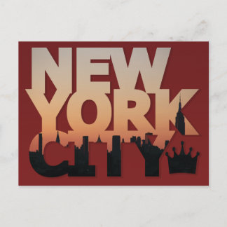 New York City Postcard Postkarte