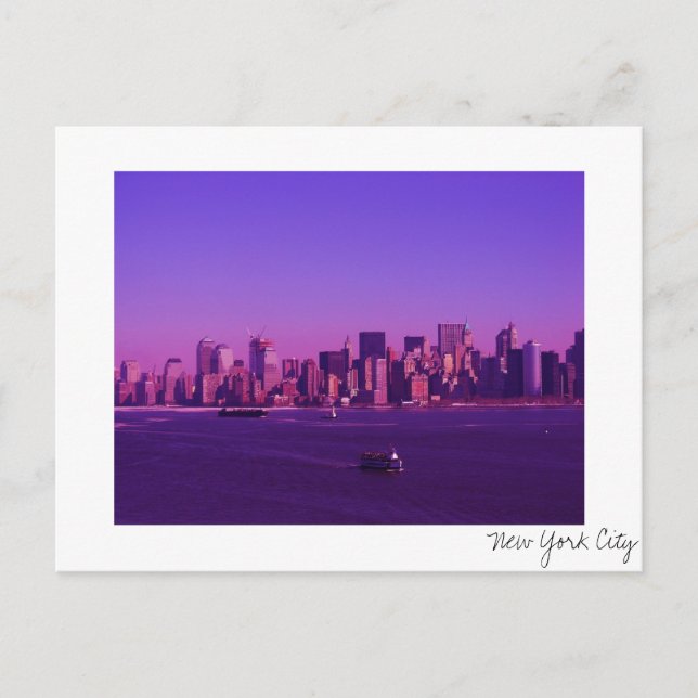 New York City Postcard Postkarte (Vorderseite)