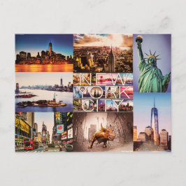 New York City Postcard Postkarte