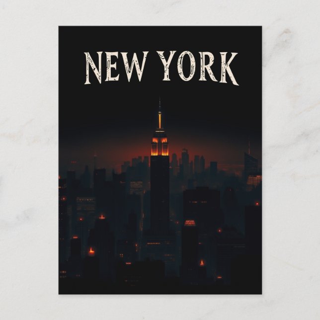New York City Postcard Postkarte (Vorderseite)