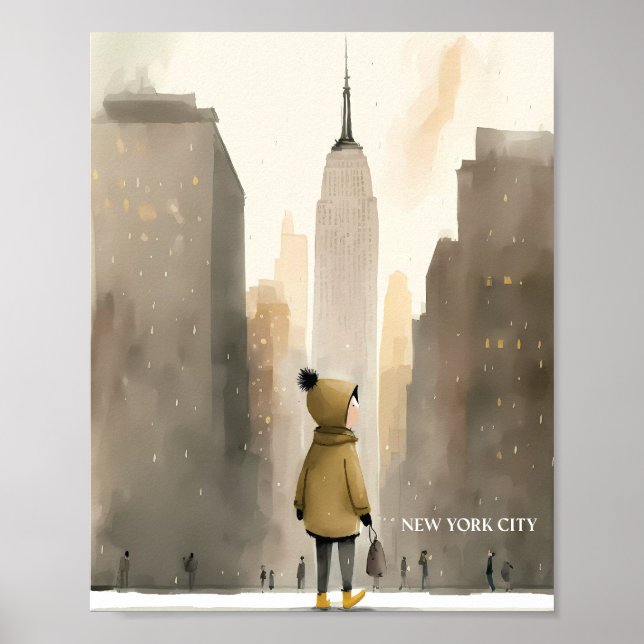 New York City Poster (Vorne)