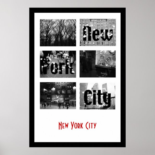 New York City Poster (Vorne)