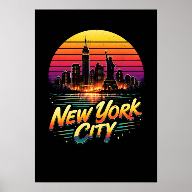 New York City Poster (Vorne)