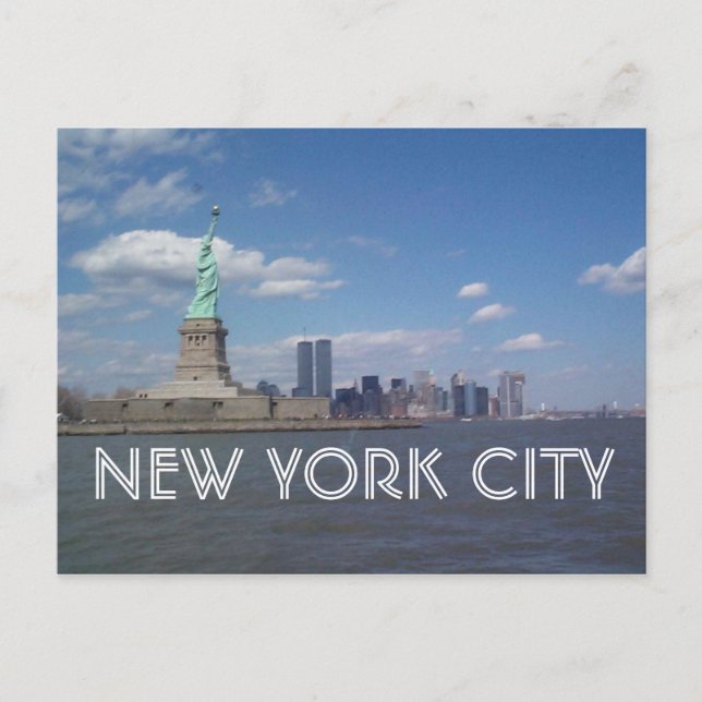 NEW YORK CITY POSTKARTE (Vorderseite)