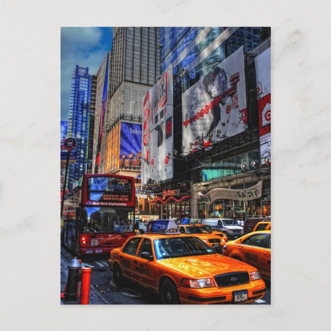 New York City Postkarte (Vorderseite)