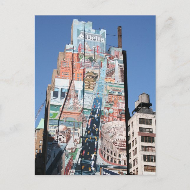 New York City Postkarte (Vorderseite)