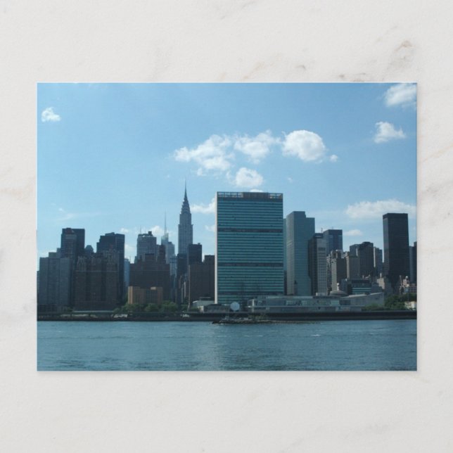 New York City Postkarte (Vorderseite)