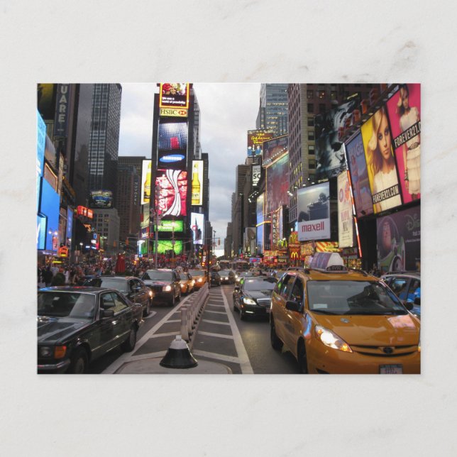 New York City Postkarte (Vorderseite)