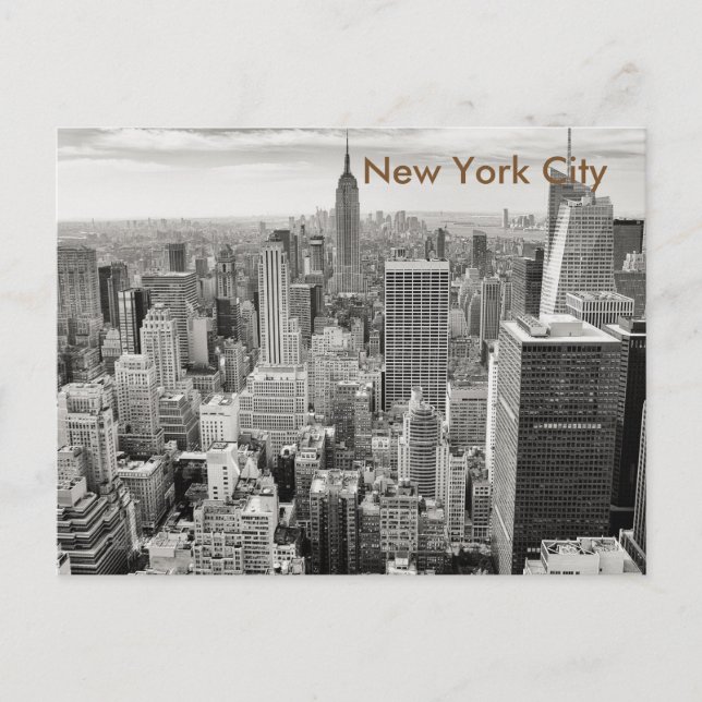 New York City Postkarte (Vorderseite)