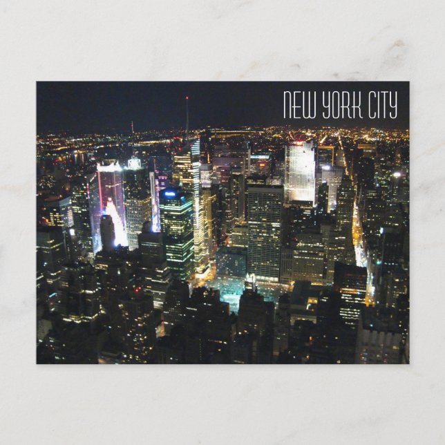 New York City Postkarte (Vorderseite)