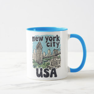 New York City Pride Cool Skyline Cute Tasse