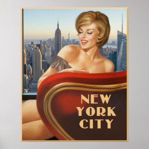 New York City Reiseplakat  Poster