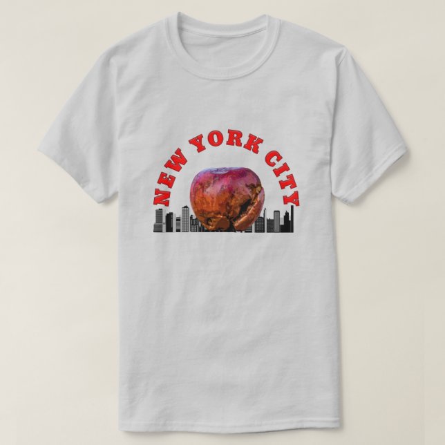 New York City Rotten Apple T-Shirt (Design vorne)