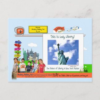 New York City schläft nie! Postkarte