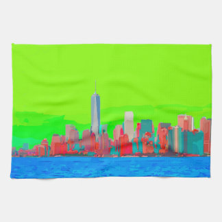 New York City Sky Line Geschirrtuch