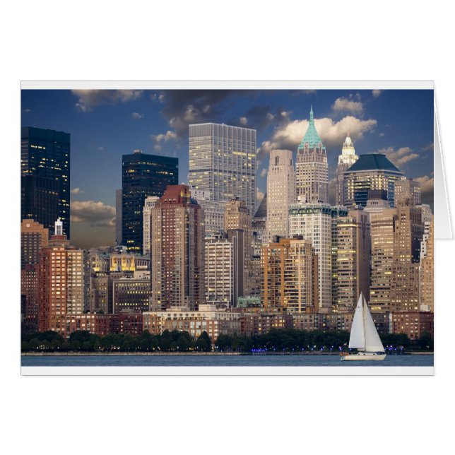 New York City Skyline (Vorderseite (Horizontal))