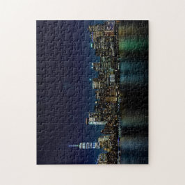 New York City Skyline bei NIght | Benutzerdefinier