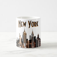 New York City Skyline Café Mug