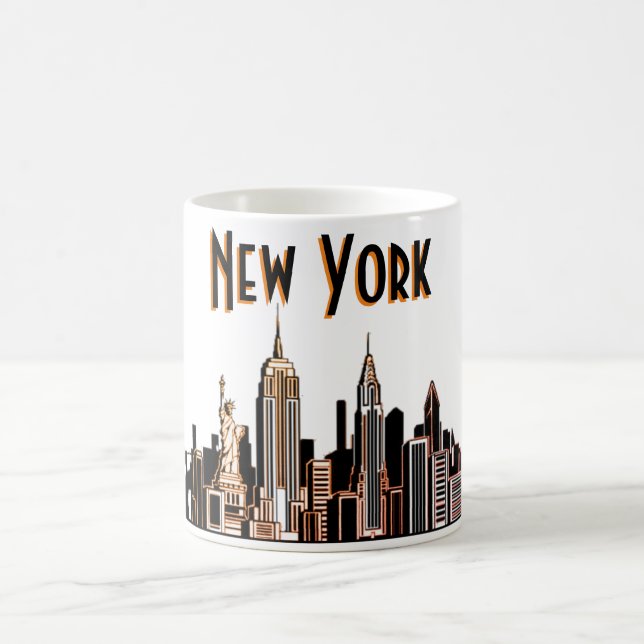 New York City Skyline Café Mug (Centre)