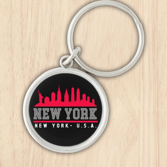 New York City Skyline City Schlüsselanhänger (Von Creator hochgeladen)
