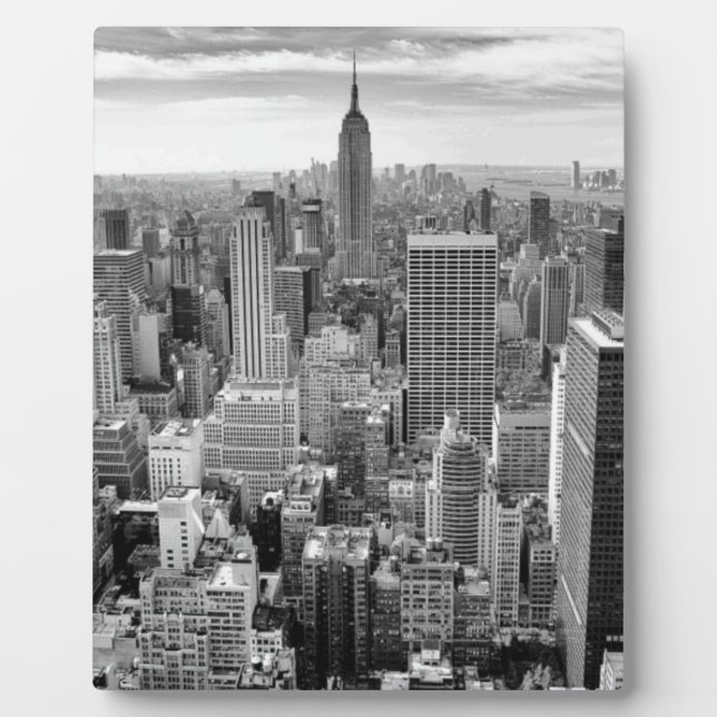 New York City Skyline Fotoplatte (Vorderseite)