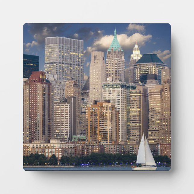 New York City Skyline Fotoplatte (Vorderseite)
