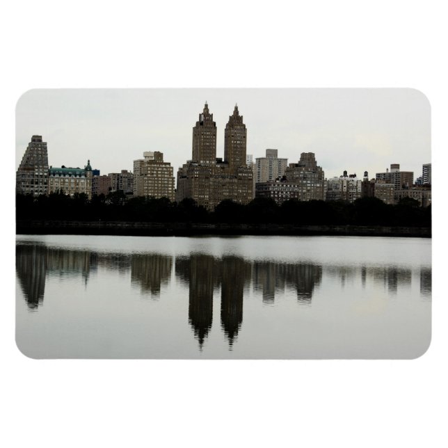 New York City Skyline im Central Park Magnet (Horizontal)