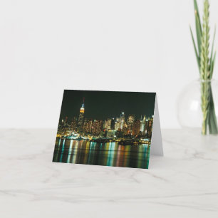 NEW YORK CITY SKYLINE KARTE