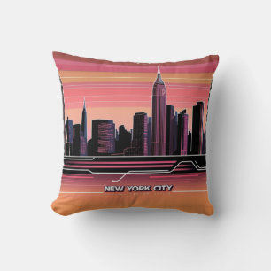 New York City Skyline Kissen