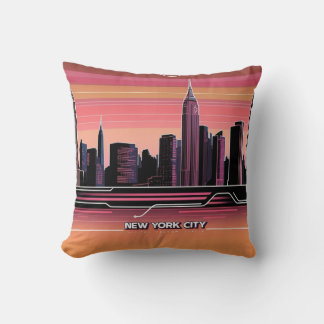 New York City Skyline Kissen