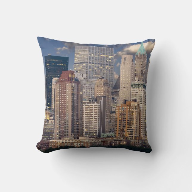 New York City Skyline Kissen (Vorderseite)