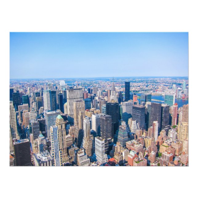 New York City Skyline Photo Building Vue Ville (Devant)