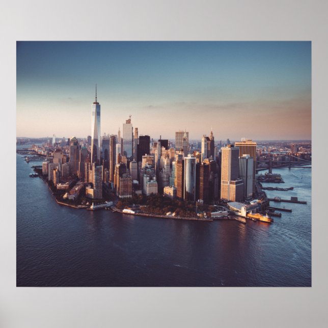 New York City Skyline Poster (Vorne)