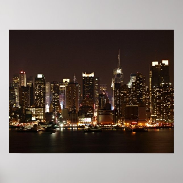 New York City Skyline Poster (Vorne)