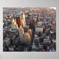 NEW YORK CITY SKYLINE POSTER"