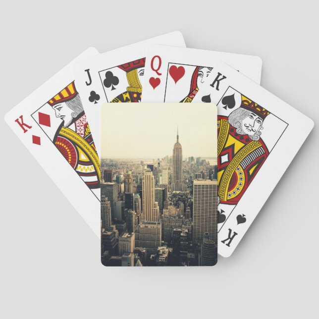 New York City Skyline Spielkarten (Rückseite)