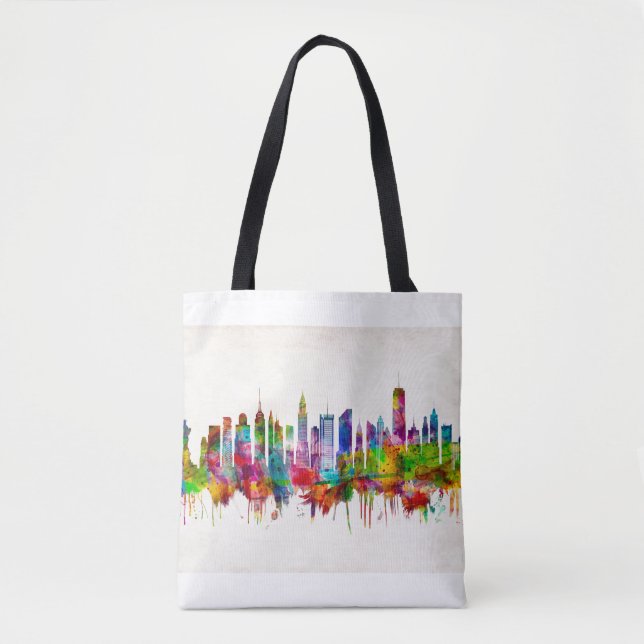 New York City Skyline Tasche (Vorderseite)