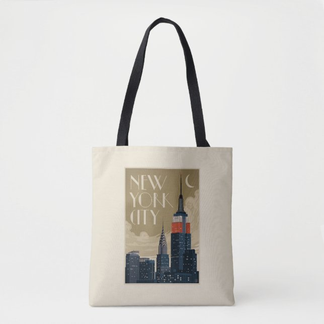 New York City Skyline Tasche (Vorderseite)