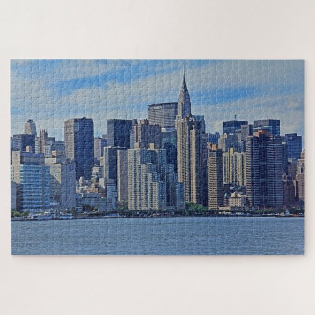 New York City Skyline Vom East River A1 (Horizontal)