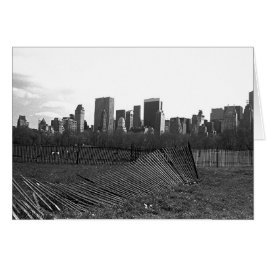 New York City Skyline von Central Park