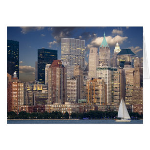 New York City Skyline von Hudson River