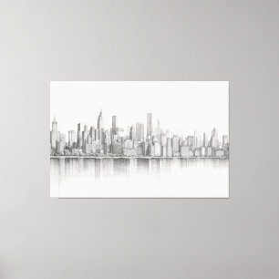 New York City, Stilfserie Leinwanddruck