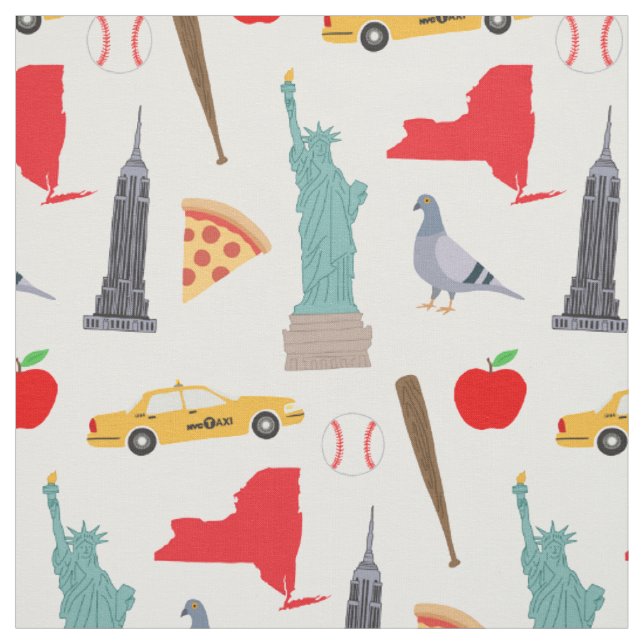 New York City Stoff (Muster)