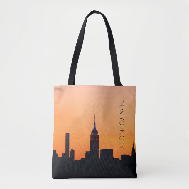 New York City Sunrise Tasche (Vorderseite)