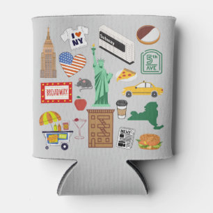 New York City Symbole Dosenkühler