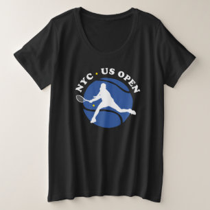 New York City - Tennis US OPEN Große Größe T-Shirt