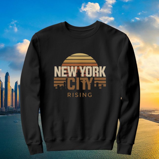 New York City &   the Rising  Sun Sweatshirt (Von Creator hochgeladen)