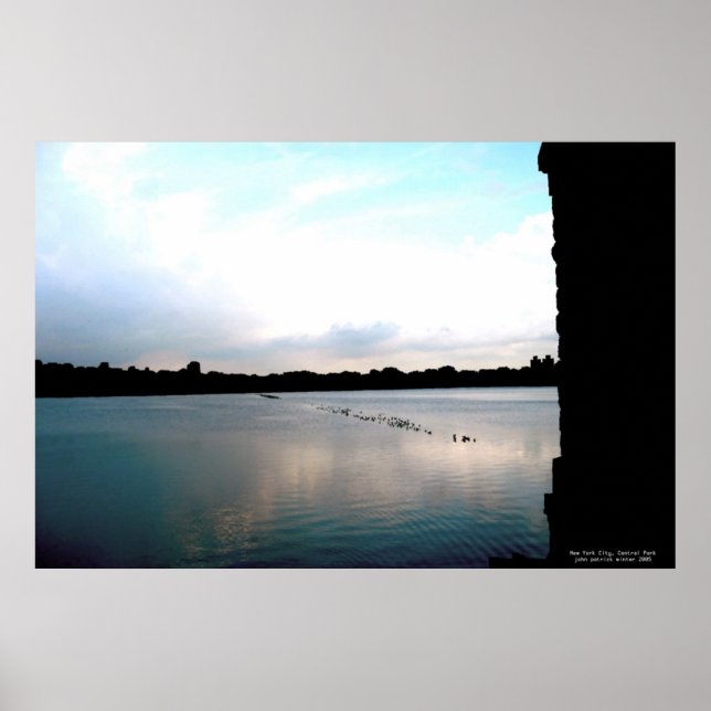 New York City Thirst, Central Park Poster (Vorne)