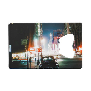 NEW YORK CITY TIMES CARRÉ 1950'S NEON NIGHT PHOTO
