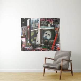 New York City Times Carré Photographie Tapisserie